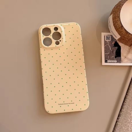 S74870 ちいさなドットのiPhoneケース