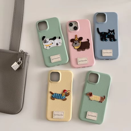 Animal patch 11patterns iPhone case  S74213