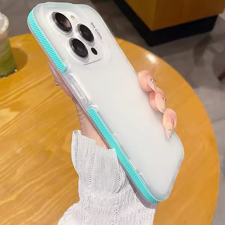 S74626 6色マットシリコンiPhoneケース