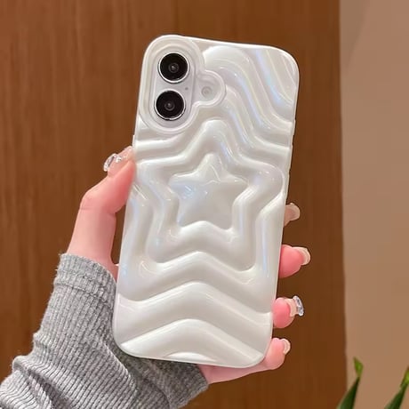 S74697 スターエンボス iPhoneケース