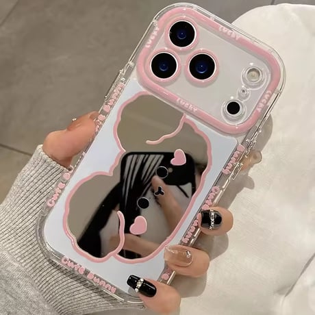 K22957 Boom Bunny ミラー iPhoneケース