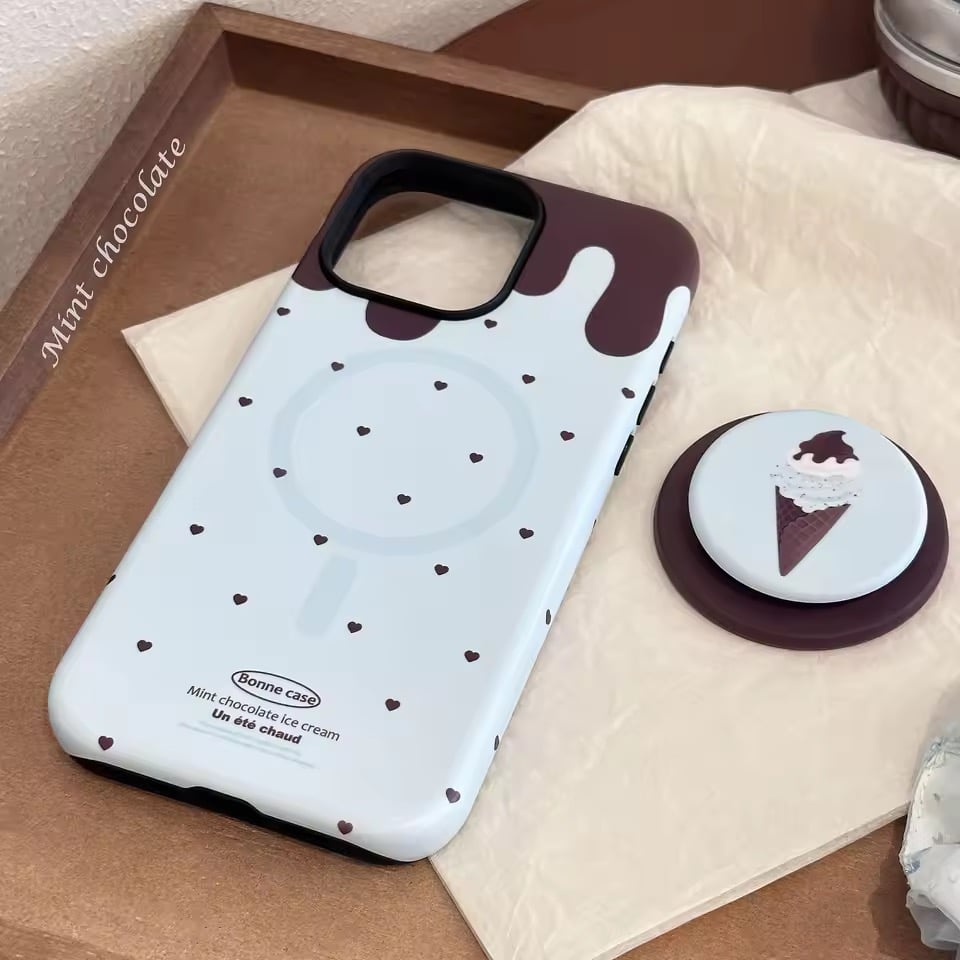 【お値下げ中】familiar cart-asrk296.jpg iPhoneケース アイスクリームモチーフ iPhoneアクセサリー