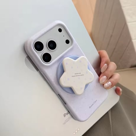 K23161 おほしさまグリップ MagSafe対応iPhoneケース