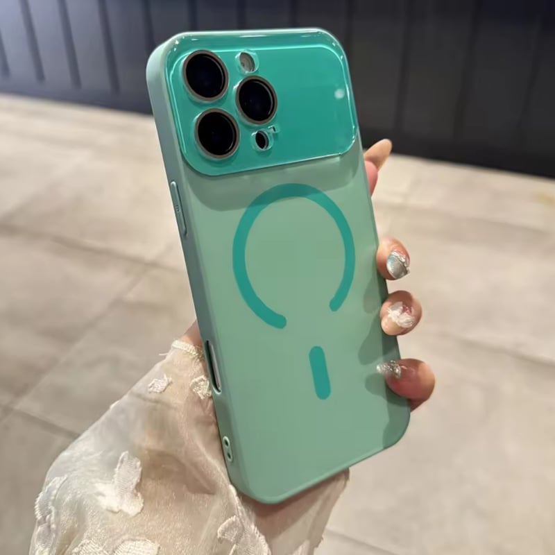 S74593 ツートンカラー MagSafe対応 iPhoneケース | nanomita