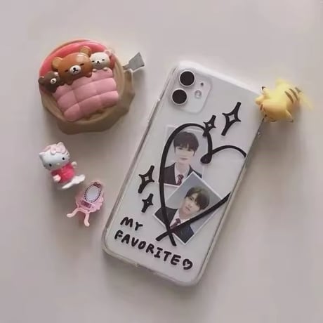 【即納商品】L62145 推しを閉じ込める “MY FAVORITE”iphoneケース