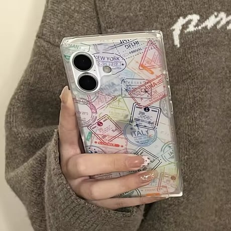 L62128 トラベルスタンプ iPhoneケース