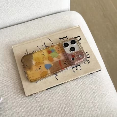 S75175 ゆるふわアニマルパーティー iPhoneケース