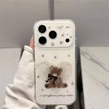 S75587 スターリーベアiPhoneケース
