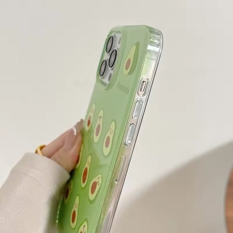S74695 Have a nice Avo day！アボカドiPhoneケース