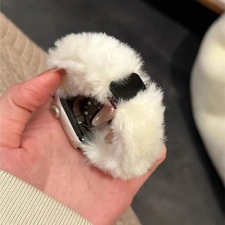 【即納商品】N00108 ふわもこ Apple Watchベルト