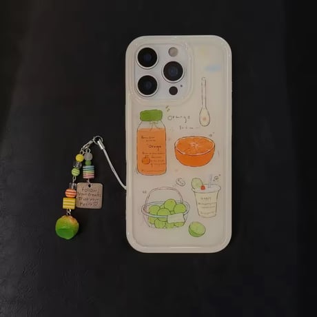 S74899 フレッシュジュース＆フルーツ iPhoneケース