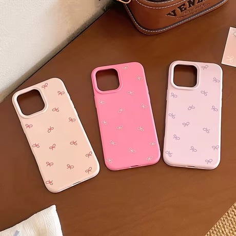 S75005 カラフルリボン iPhoneケース