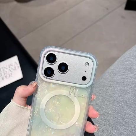 S75075 オーロラシェル MagSafe対応 iPhoneケース