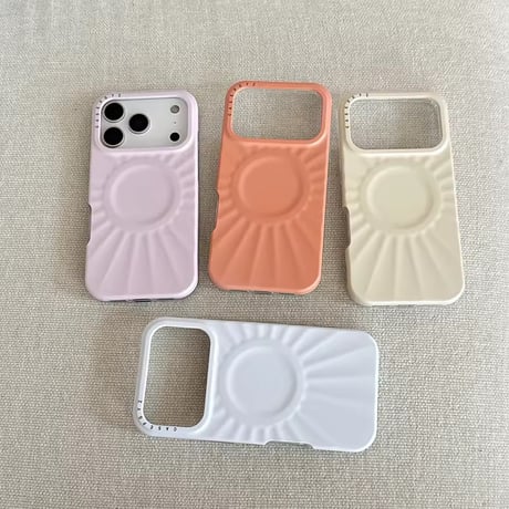 S75147 MagSafe対応 くっきり立体サークル iPhoneケース