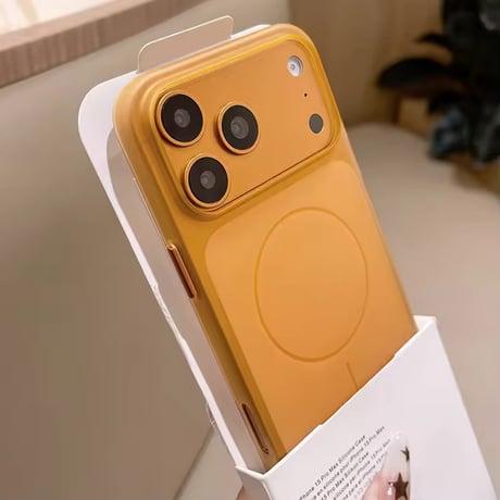 S75505 マットカラーMagSafe対応iPhoneケース