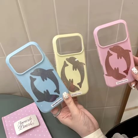 S75630 ドルフィンスイム iPhoneケース