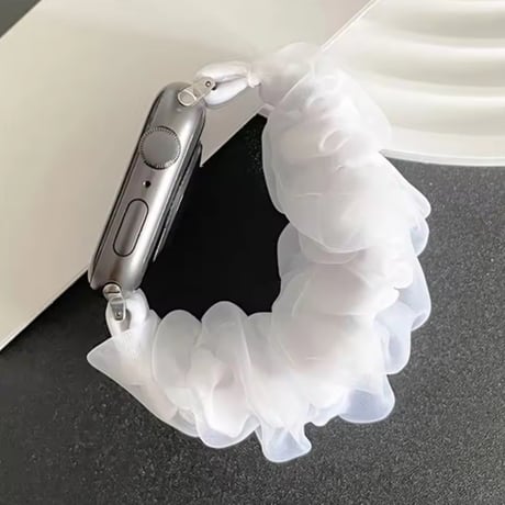 N00195 シフォンフリル Apple Watchバンド