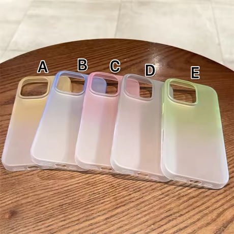 S74912 パステルグラデーション iPhoneケース
