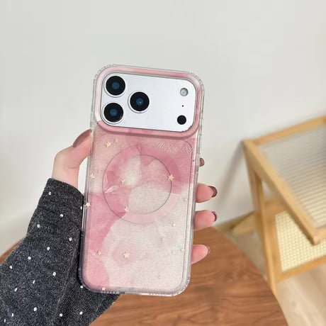L62356 ドリーミーグリッター MagSafe対応 iPhoneケース