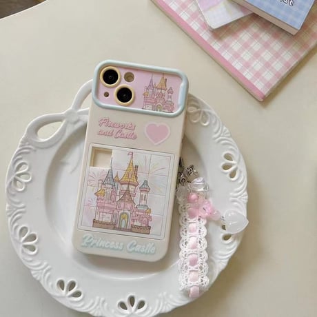 S74658 プリンセスキャッスルのスライドパズル付きiPhoneケース