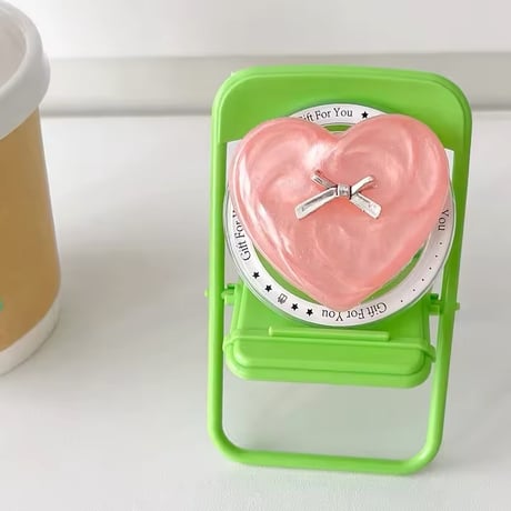 P0329 うるうるリボンハートスマホグリップ