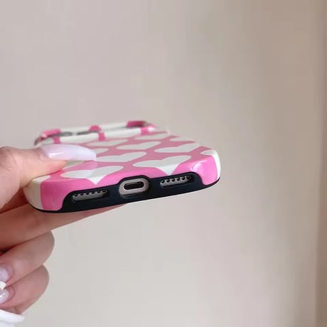 S75499 ポップハートiPhoneケース