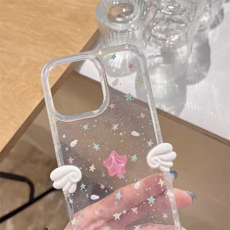 L62276 キラふわスターウィングiPhoneケース