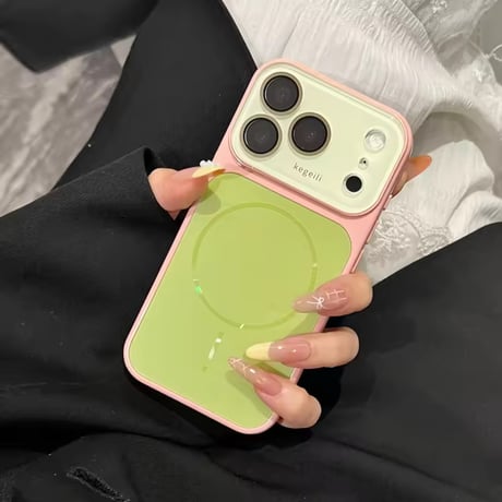 S75654 パステルバイカラー MagSafe対応iPhoneケース