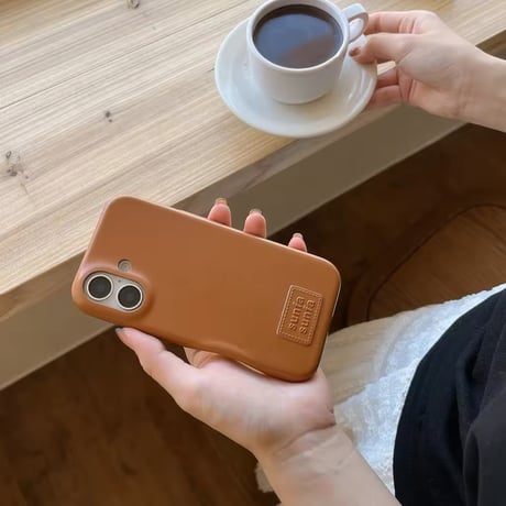 S74308 しっとりマットのワンカラーiPhoneケース