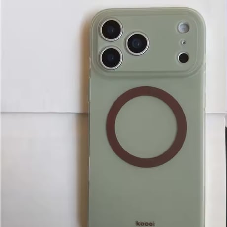 S75174 シンプルサークル MagSafe iPhoneケース