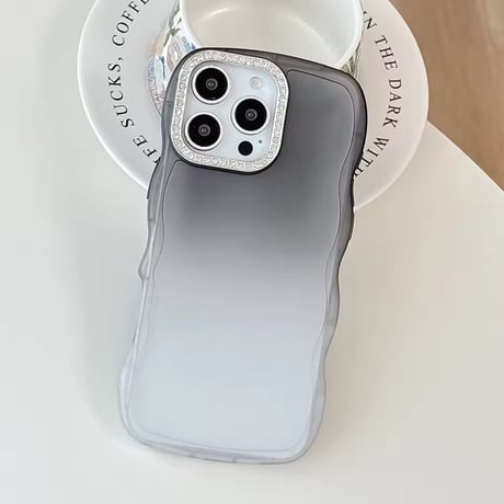 S74967 グラデーションジュエル iPhoneケース