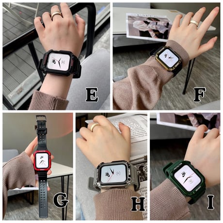 N00025 タフデザインApple Watchケースバンドセット