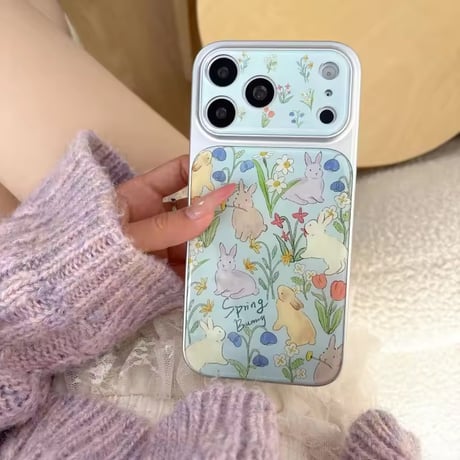 S75431 スプリングバニーガーデン iPhoneケース
