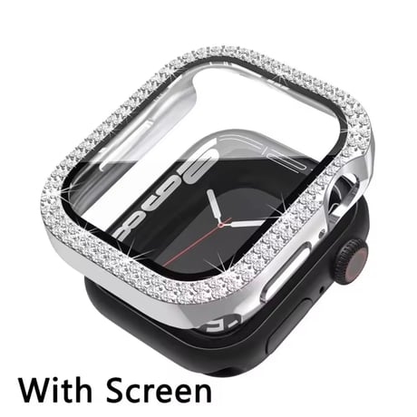 N00140 キラキラフレーム Apple Watchカバー