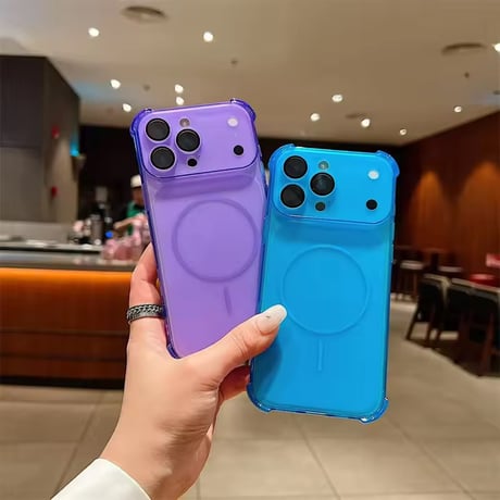 S75629 カラーフレームソフトガード iPhoneケース