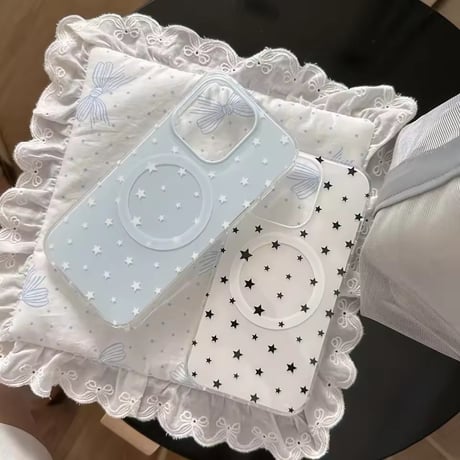 K22897 MagSafe対応スターハートリング iPhoneケース