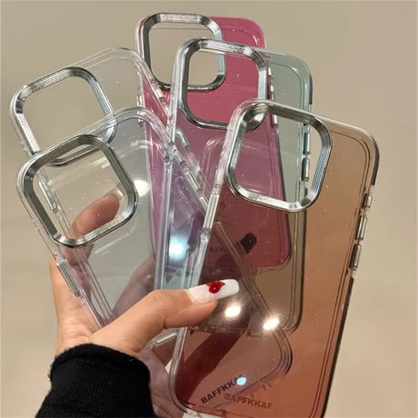 L62059 カラークリア iPhoneケース