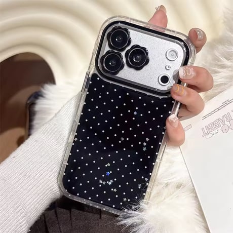 S75345 きらめきスター×ドットiPhoneケース