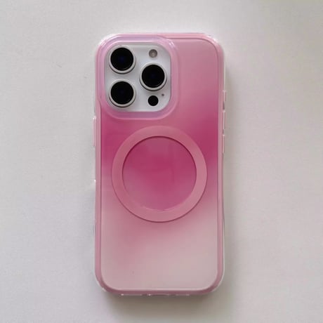 S74807 パステルグラデマグiPhoneケース