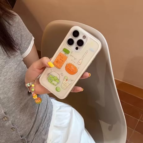 S74899 フレッシュジュース＆フルーツ iPhoneケース