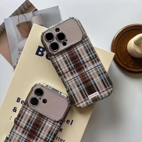 S75042 クラシックチェック iPhoneケース