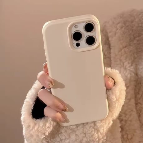 S74932 くすみブラウンマット iPhoneケース