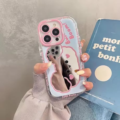 K22957 Boom Bunny ミラー iPhoneケース