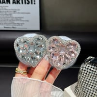 MagSafe対応 スマホグリップ ハート グリッター キラキラ P0264  iPhoneaccessory