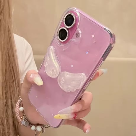 L62334 エンジェルウィングクリア iPhoneケース