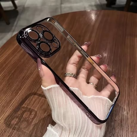 【即納商品】S74954 クリアグロッシーカラー iPhoneケース