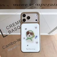 S75700 おさんぽわんちゃんiPhoneケース