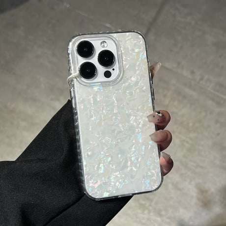 S74207 シェルパールiPhoneケース