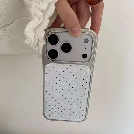 S75344 ミニドット シンプルiPhoneケース