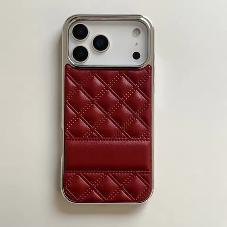 S75186 クラシックキルティング iPhoneケース